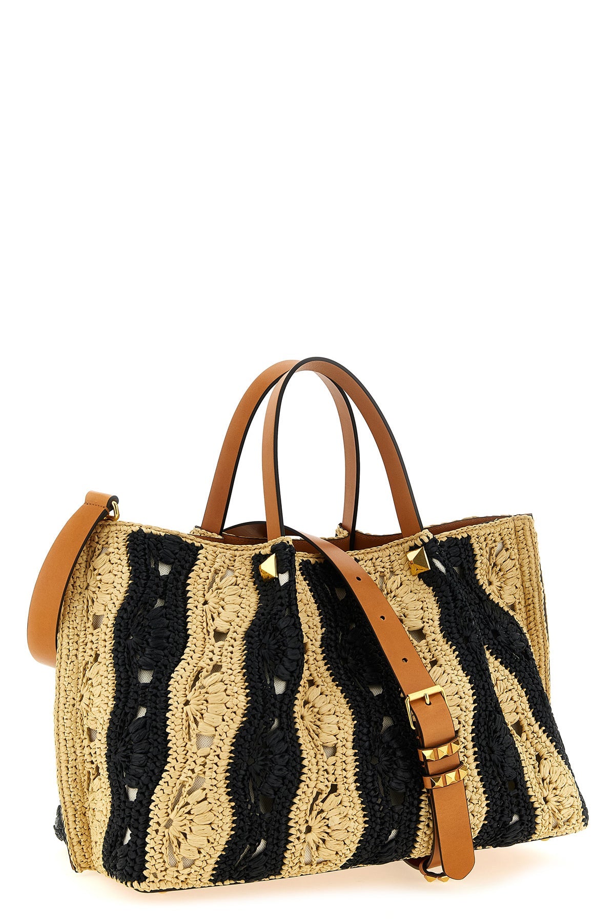 2026 New Arrival vlogo signature raffia handbag