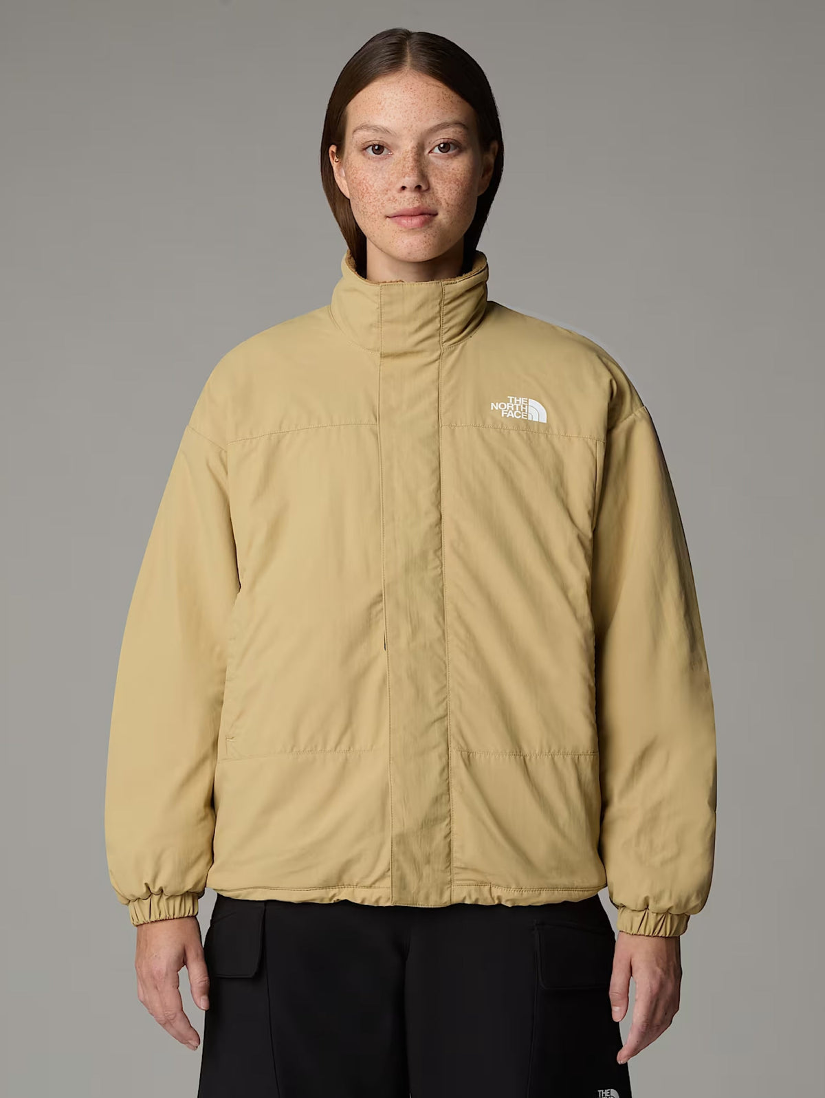 2026 New Arrival Giacca in Pile Reversibile Yumiori Beige