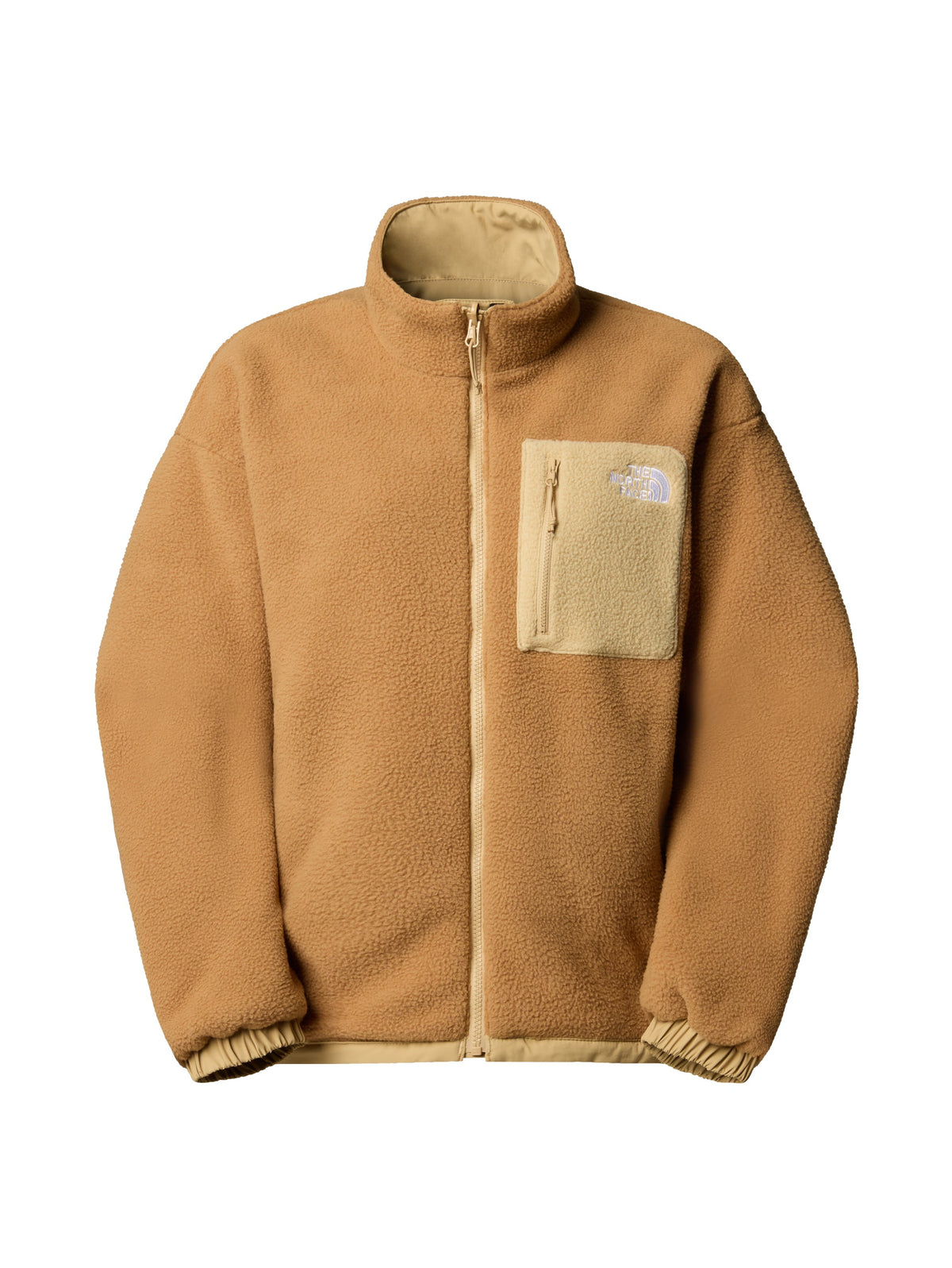 2026 New Arrival Giacca in Pile Reversibile Yumiori Beige