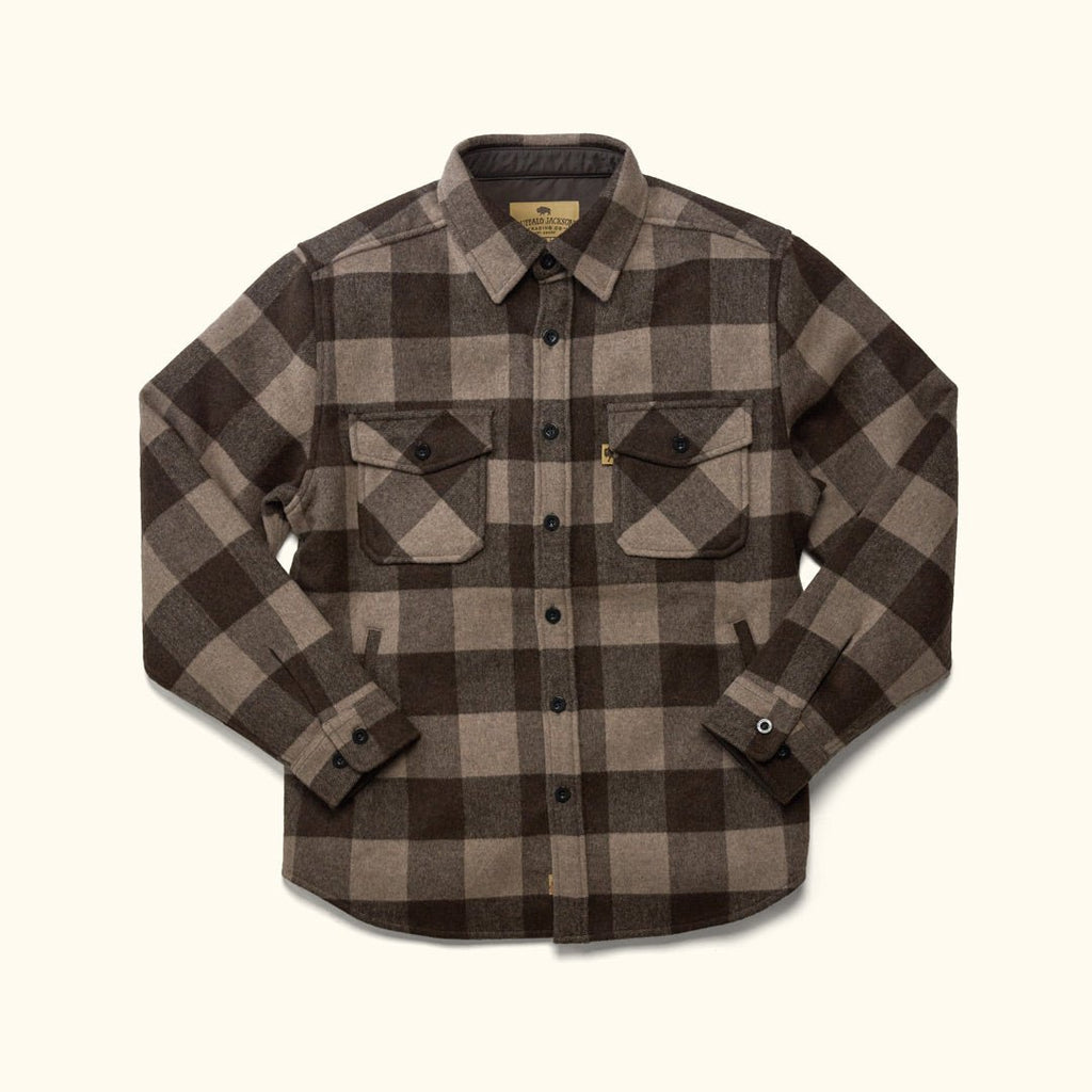 2026 New Arrival Yukon Wool Shirt Jac | Timber Brown Ash