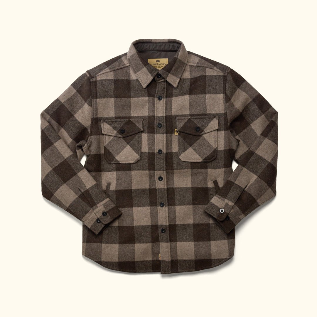 2026 New Arrival Yukon Wool Shirt Jac | Timber Brown Ash
