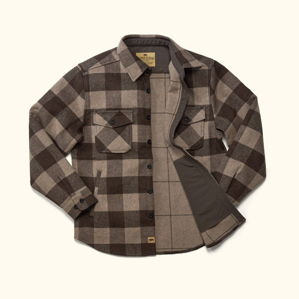 2026 New Arrival Yukon Wool Shirt Jac | Timber Brown Ash