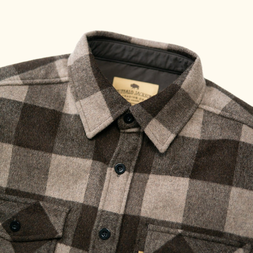 2026 New Arrival Yukon Wool Shirt Jac | Timber Brown Ash