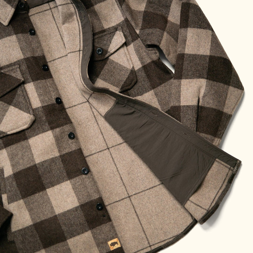2026 New Arrival Yukon Wool Shirt Jac | Timber Brown Ash