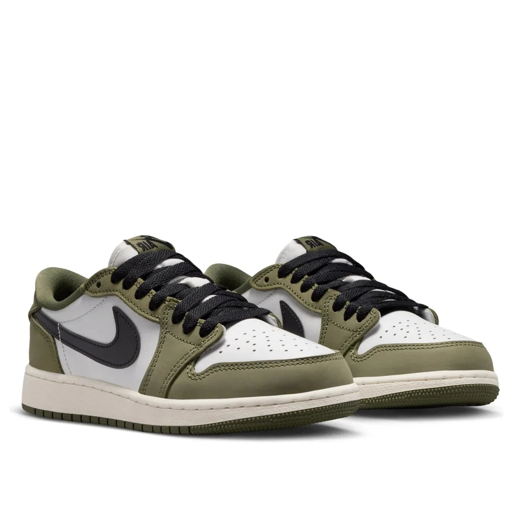 2026 New Arrival Jordan 1 Retro Low OG Medium Olive (GS)