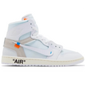 2026 New Arrival Off-White x Jordan 1 Retro High 'Virgil Abloh Archive Alaska'