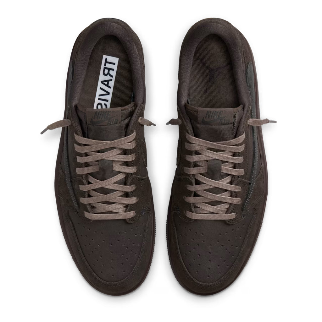 2026 New Arrival Travis Scott X Air Jordan 1 Low OG SP 'Velvet Brown'