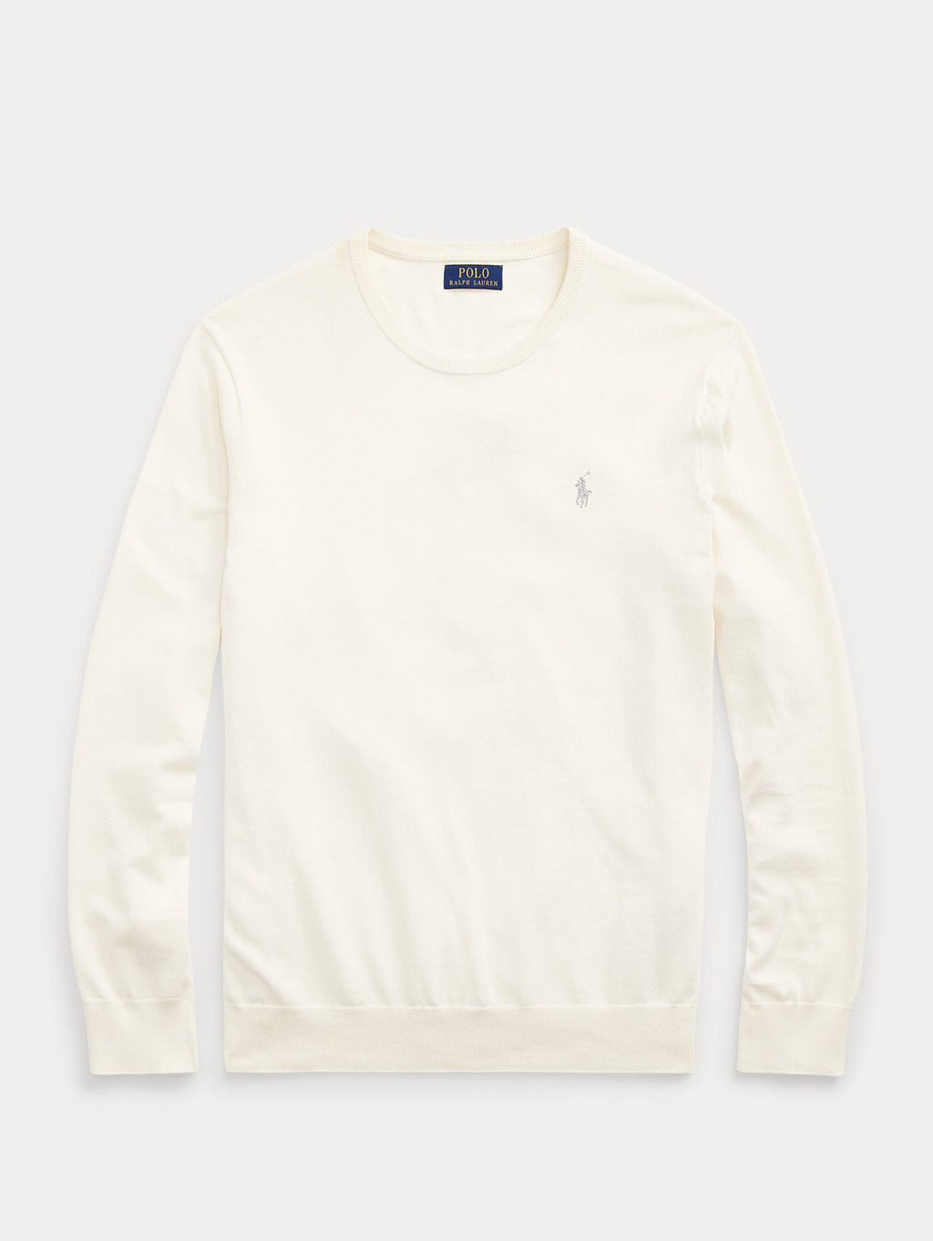 2026 New Arrival Maglia Girocollo con Effetto Texture Crema