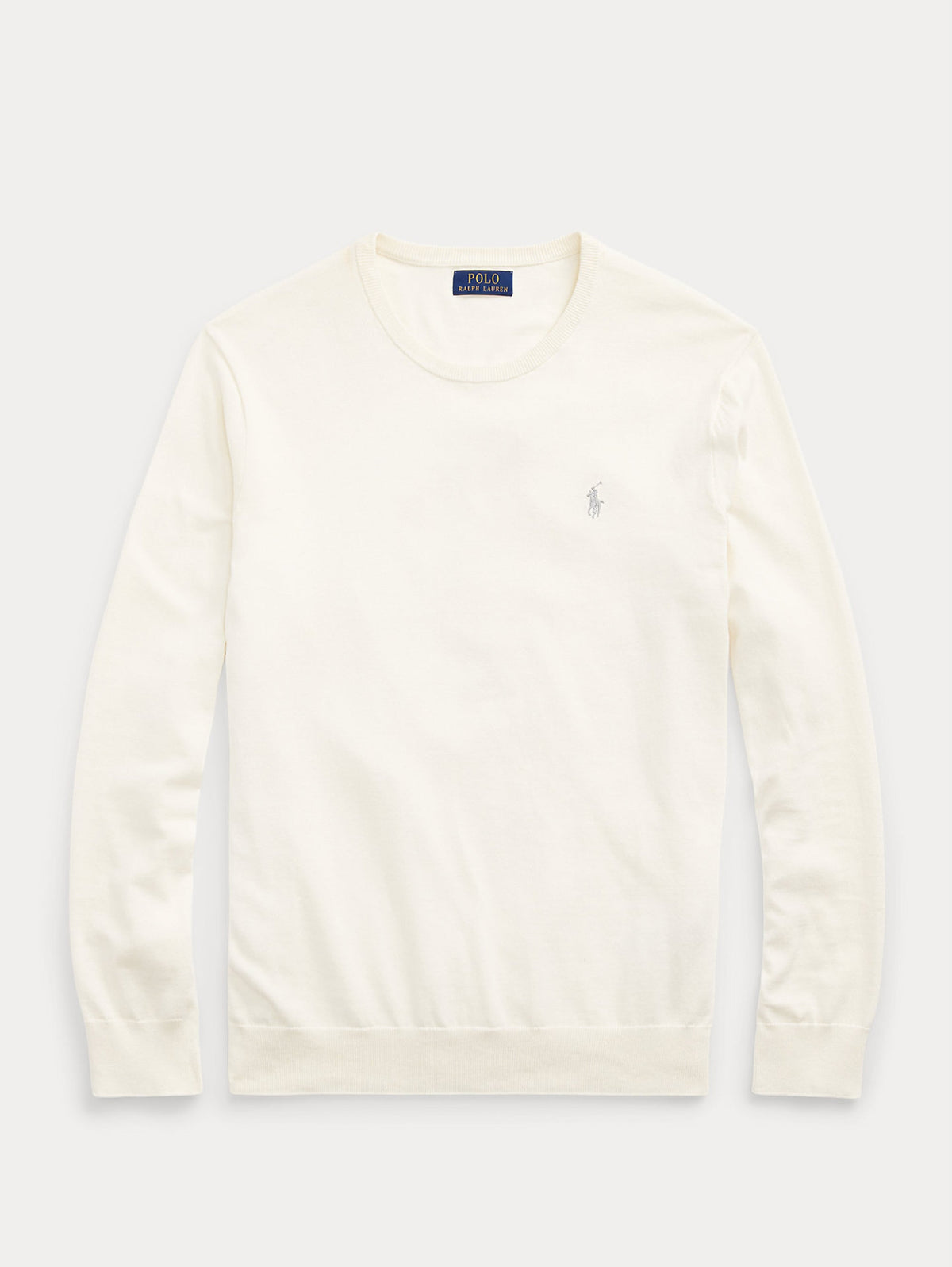2026 New Arrival Maglia Girocollo con Effetto Texture Crema