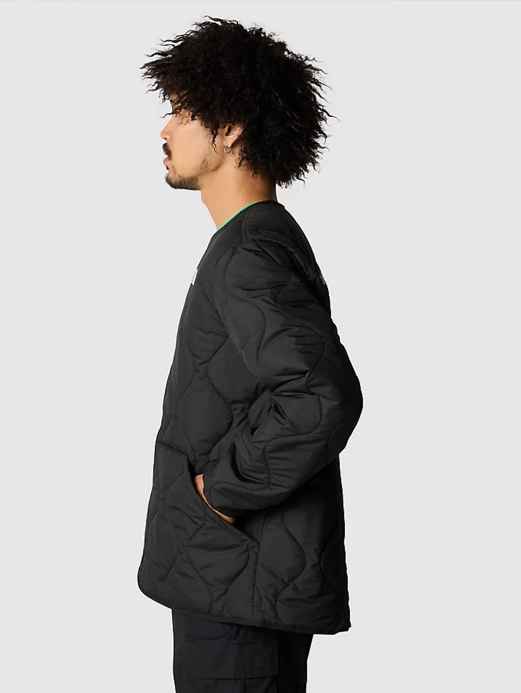 2026 New Arrival Giacca Trapuntata con Imbottitura Nero