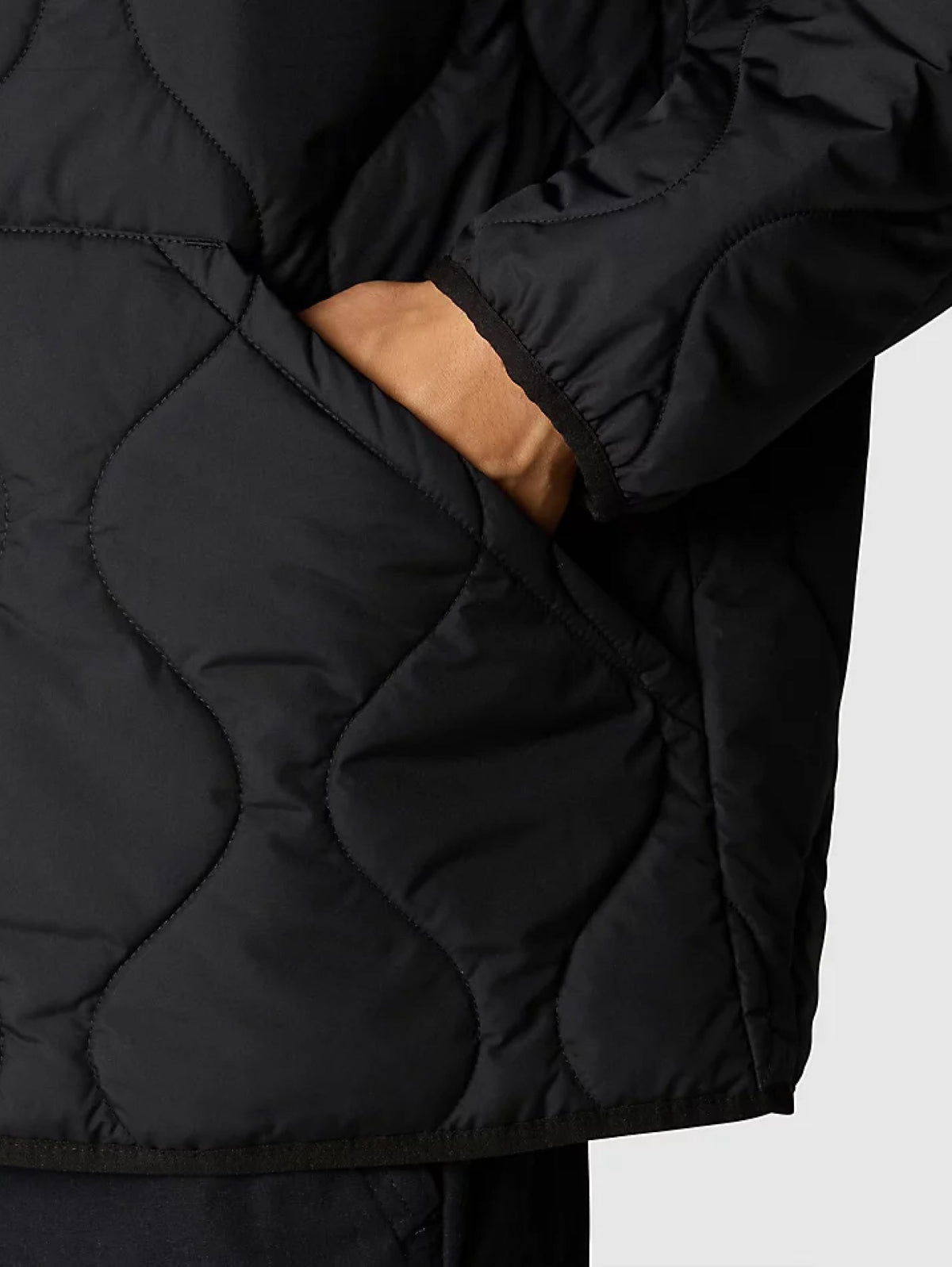 2026 New Arrival Giacca Trapuntata con Imbottitura Nero