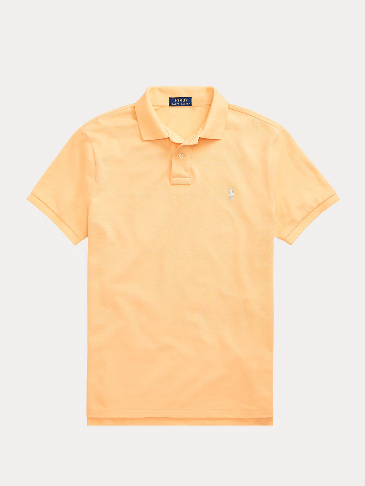 2026 New Arrival Polo in Piqué di Cotone Arancione