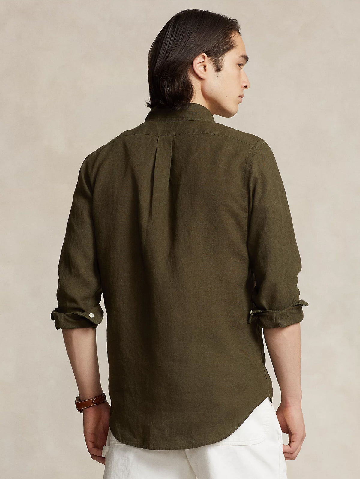 2026 New Arrival Camicia in Lino Slim Fit Armadillo