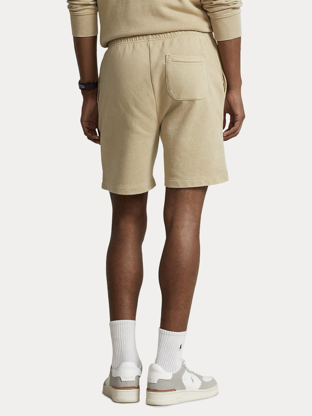 2026 New Arrival Shorts in Cotone Loopback Beige
