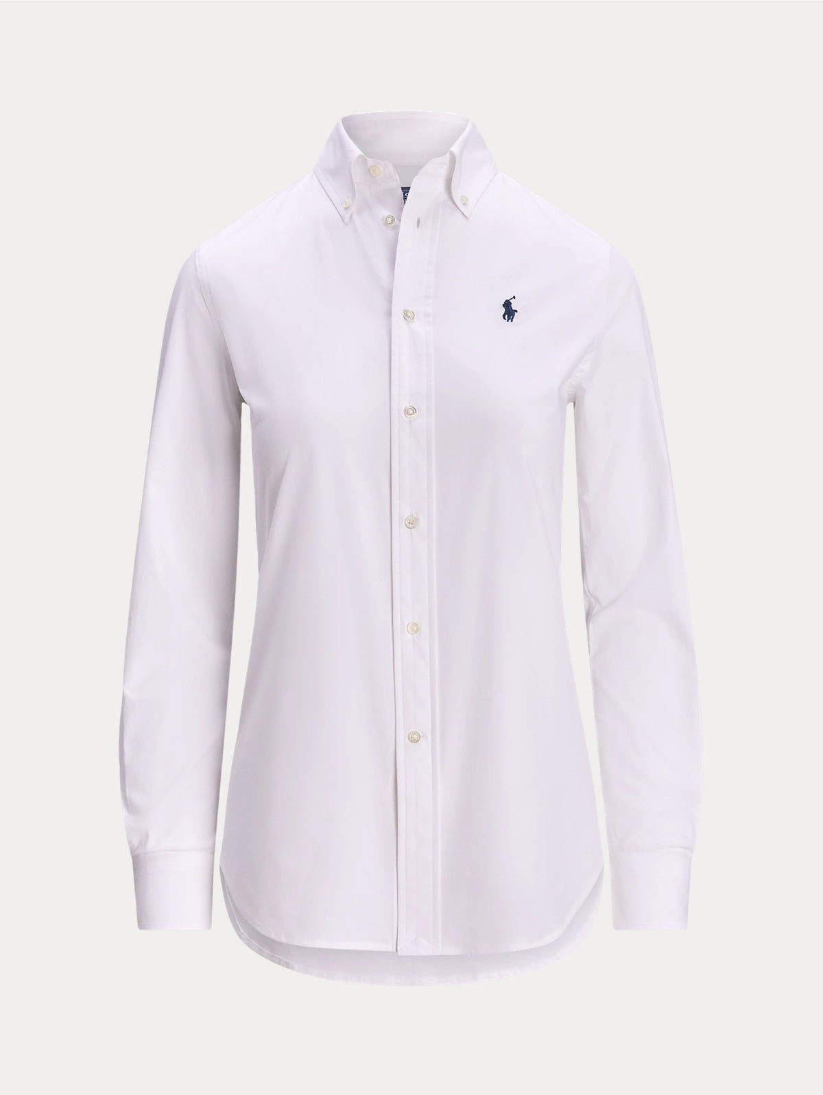2026 New Arrival Camicia Slim Fit in Popeline di Cotone Bianco