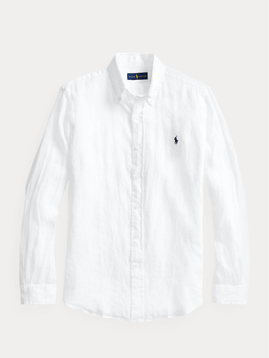 2026 New Arrival Camicia in lino Slim Fit Bianco