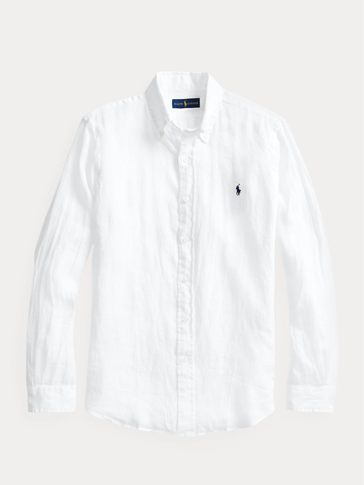 2026 New Arrival Camicia in lino Slim Fit Bianco