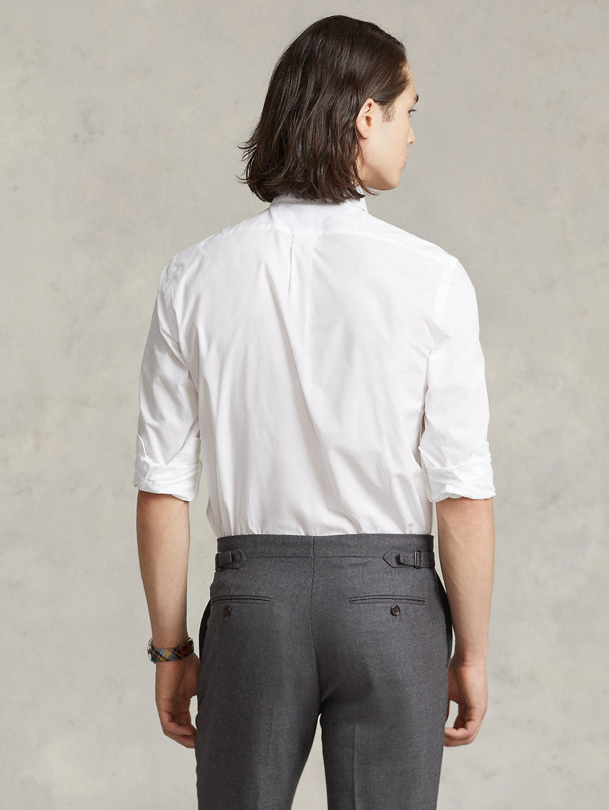 2026 New Arrival Camicia in Popeline Stretch Slim Fit Bianco