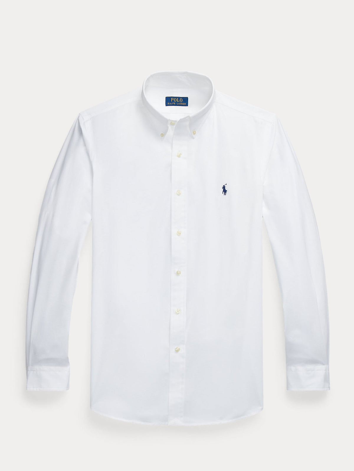 2026 New Arrival Camicia in Popeline Stretch Custom-Fit Bianco
