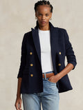 2026 New Arrival Blazer Doppio Petto in Maglia Blu