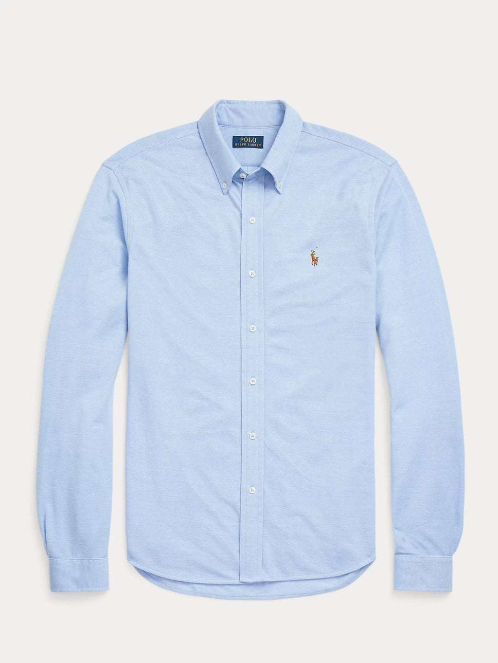 2026 New Arrival Camicia Knit Oxford Blu