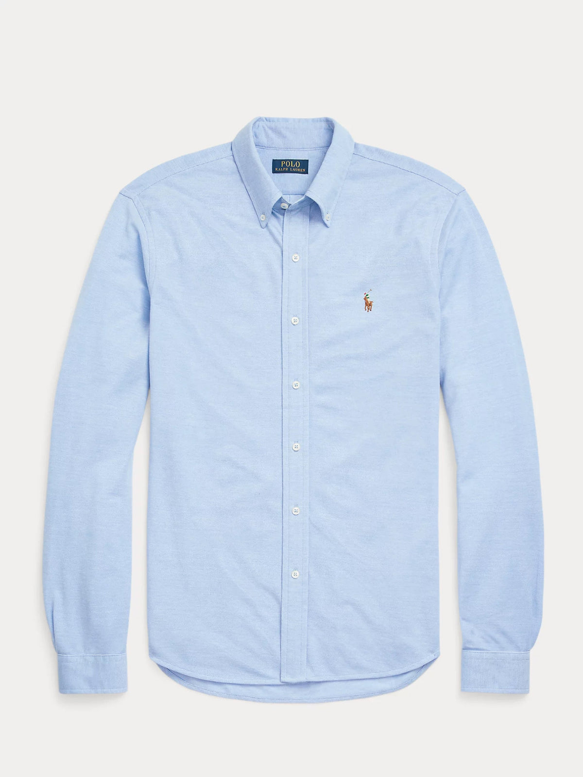 2026 New Arrival Camicia Knit Oxford Blu