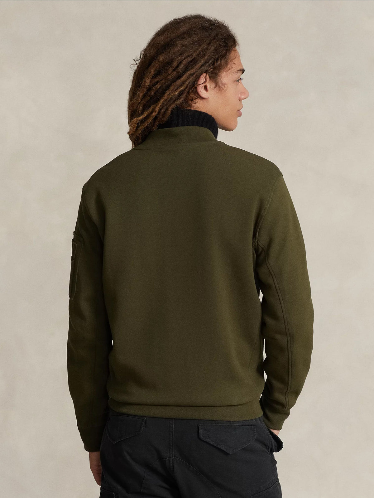 2026 New Arrival Bomber in Maglia Doppia Verde