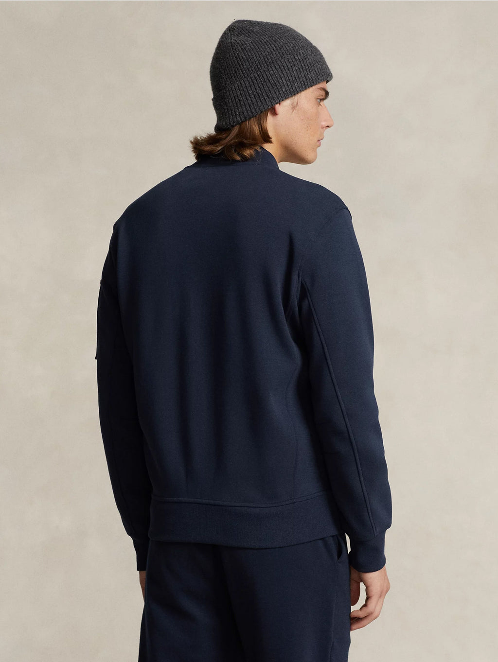 2026 New Arrival Bomber in Maglia Doppia Blu