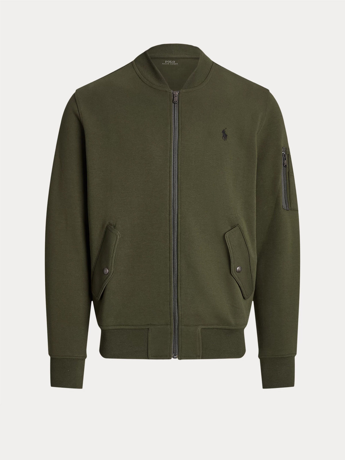 2026 New Arrival Bomber in Maglia Doppia Verde