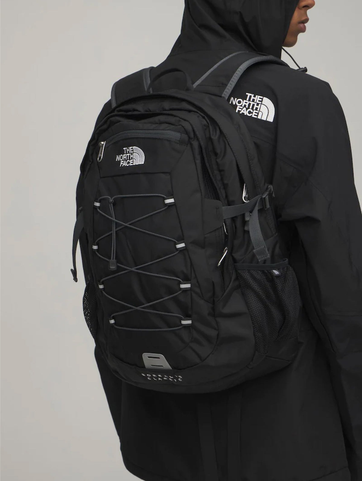 Zaino con Lacci Classico Borealis Nero/Asfalto