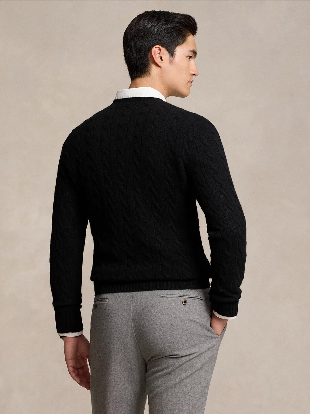 2026 New Arrival Maglia in Lana e Cashmere a Trecce Nero