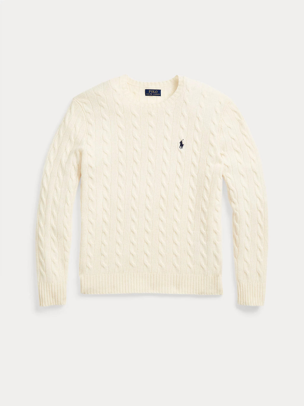 2026 New Arrival Maglia in Lana e Cashmere a Trecce Crema