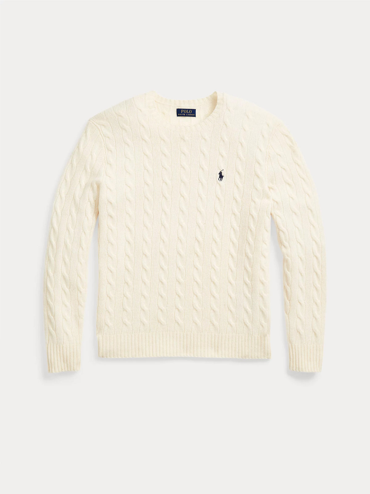 2026 New Arrival Maglia in Lana e Cashmere a Trecce Crema