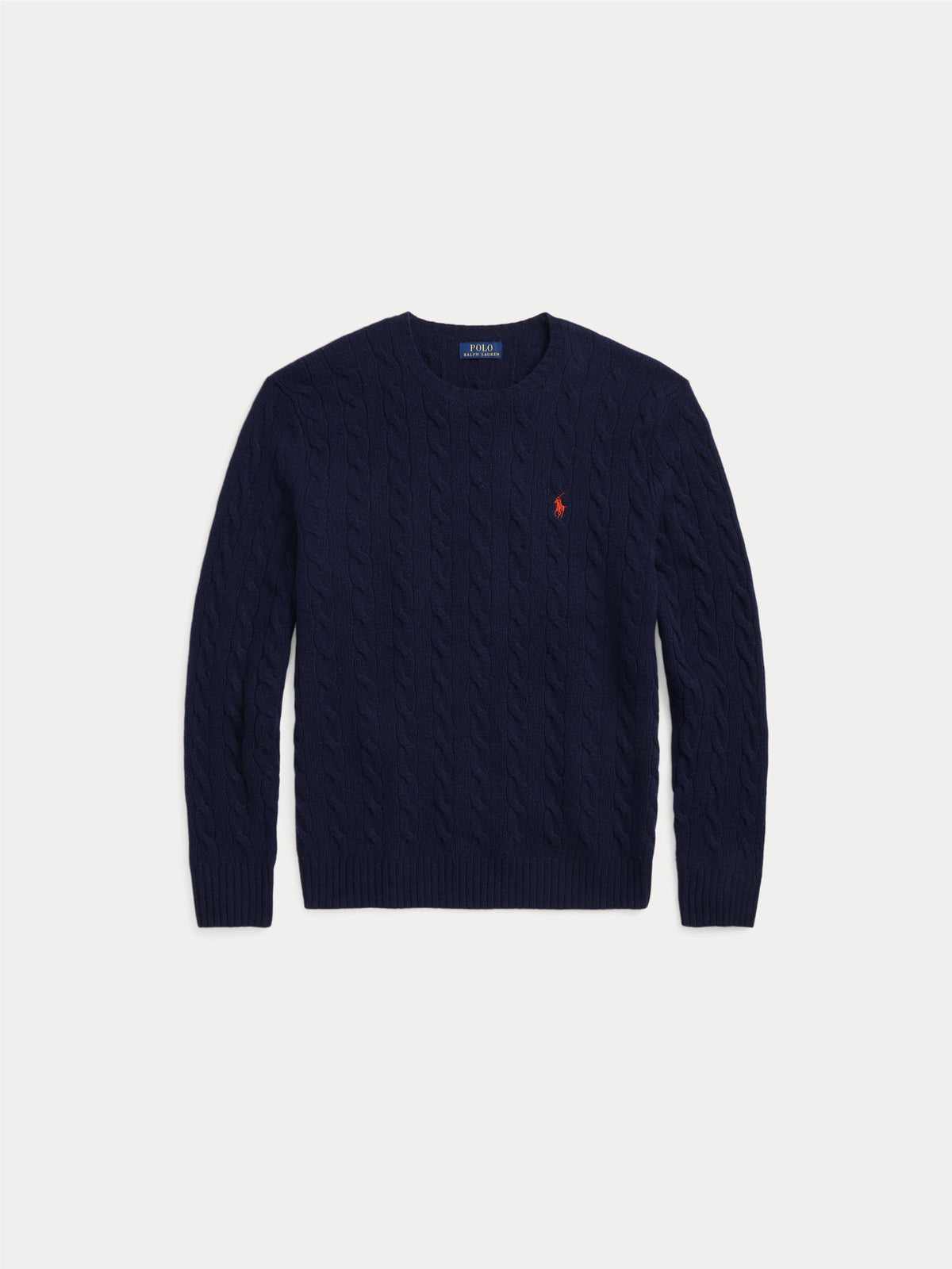 2026 New Arrival Maglia in Misto Cashmere a Trecce Blu