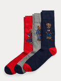 2026 New Arrival Cofanetto con Set di Calze Polo Bear Multi Colore