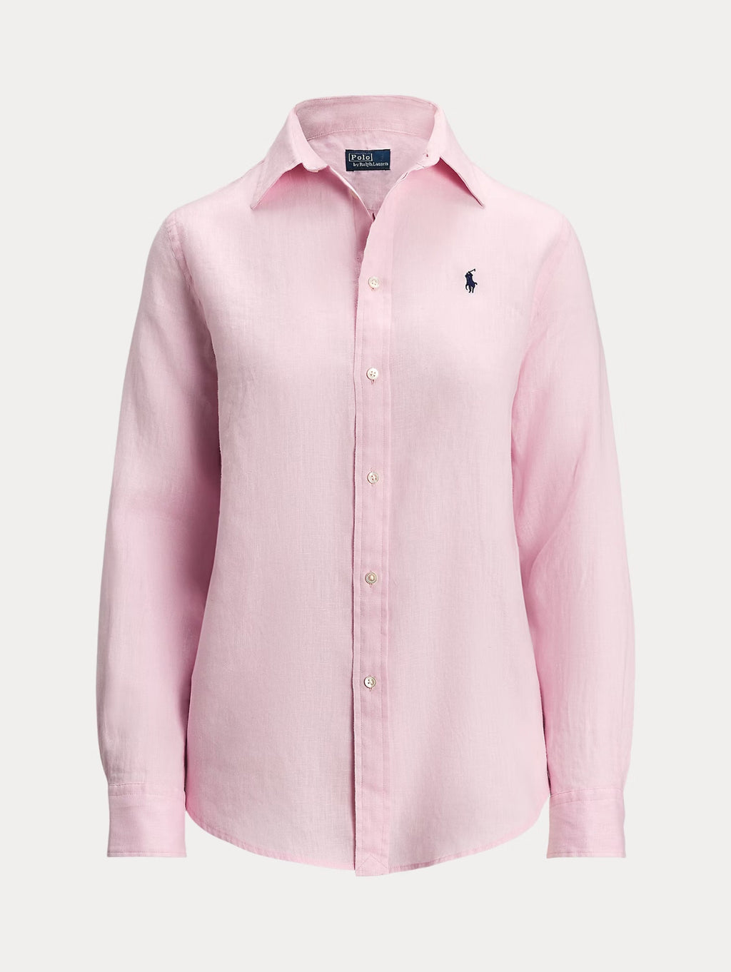 2026 New Arrival Camicia Classic Fit in Lino Rosa