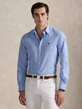 2026 New Arrival Camicia Slim Fit in Cotone Traspirante Blu