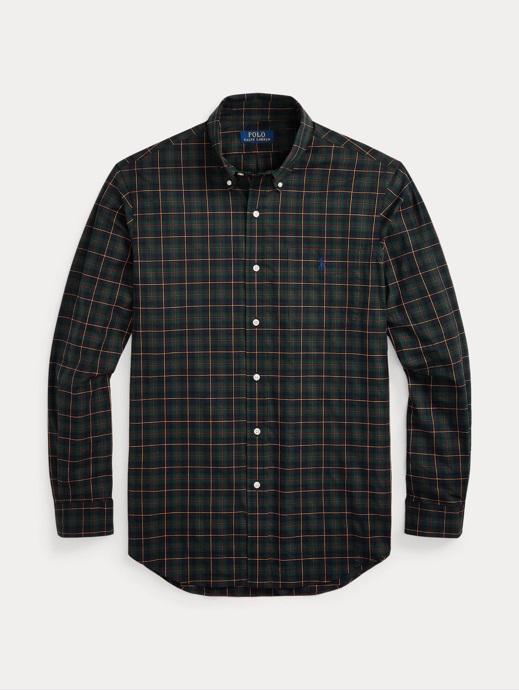 2026 New Arrival Camicia in Check Scozzese Verde/Blu