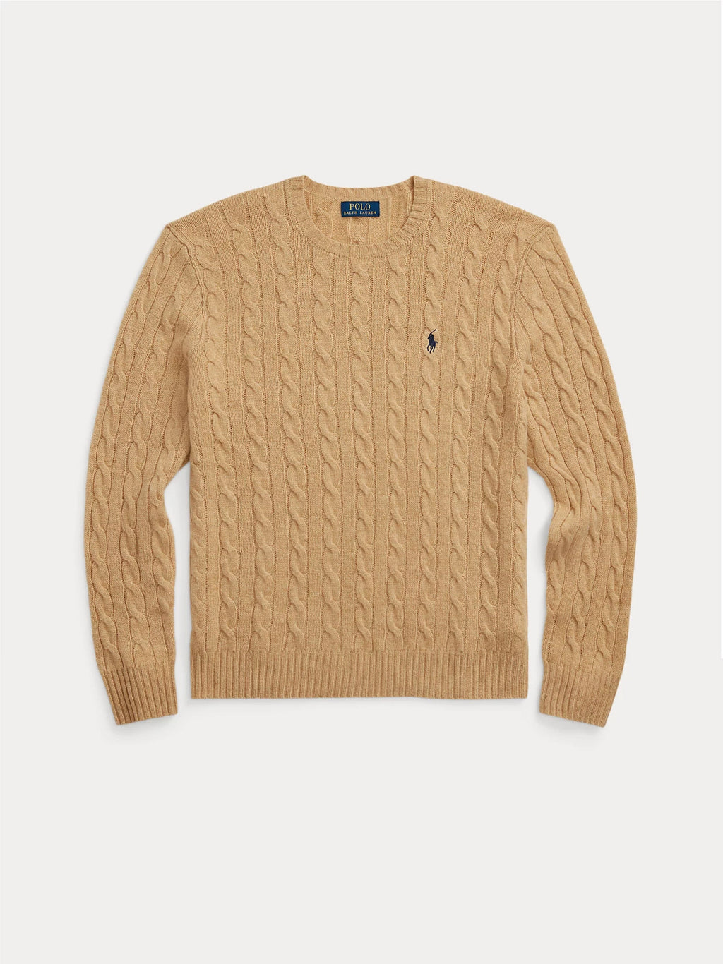 2026 New Arrival Maglia in Lana e Cashmere a Trecce Cammello