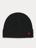 2026 New Arrival Cappello con Trecce e Ricamo Pony Nero