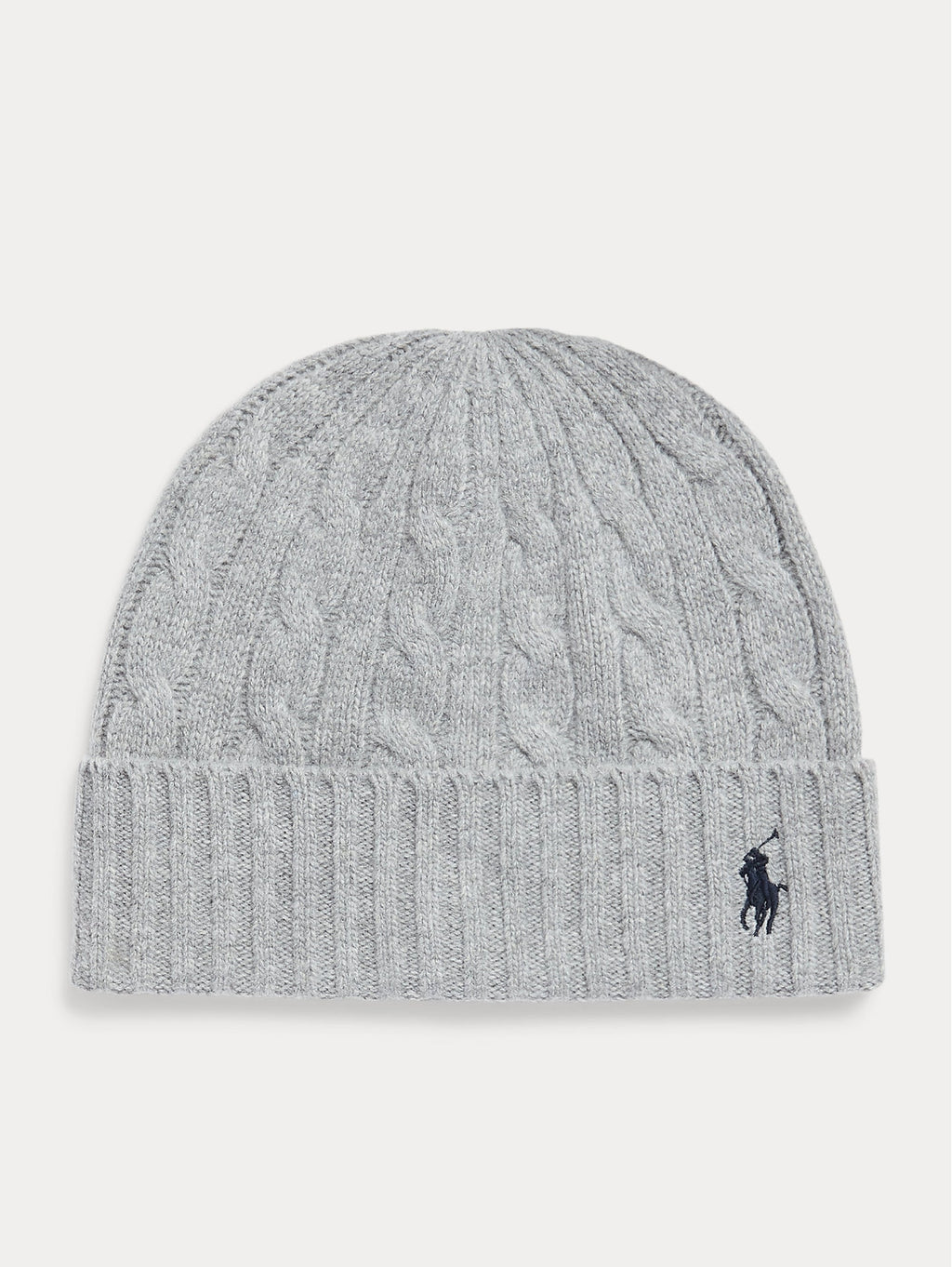 2026 New Arrival Cappello con Trecce e Ricamo Pony Grigio