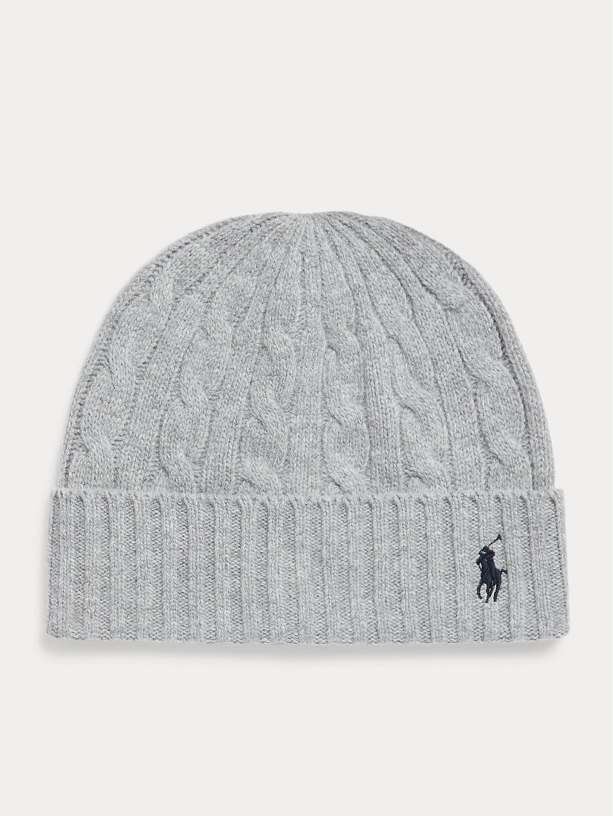 2026 New Arrival Cappello con Trecce e Ricamo Pony Grigio