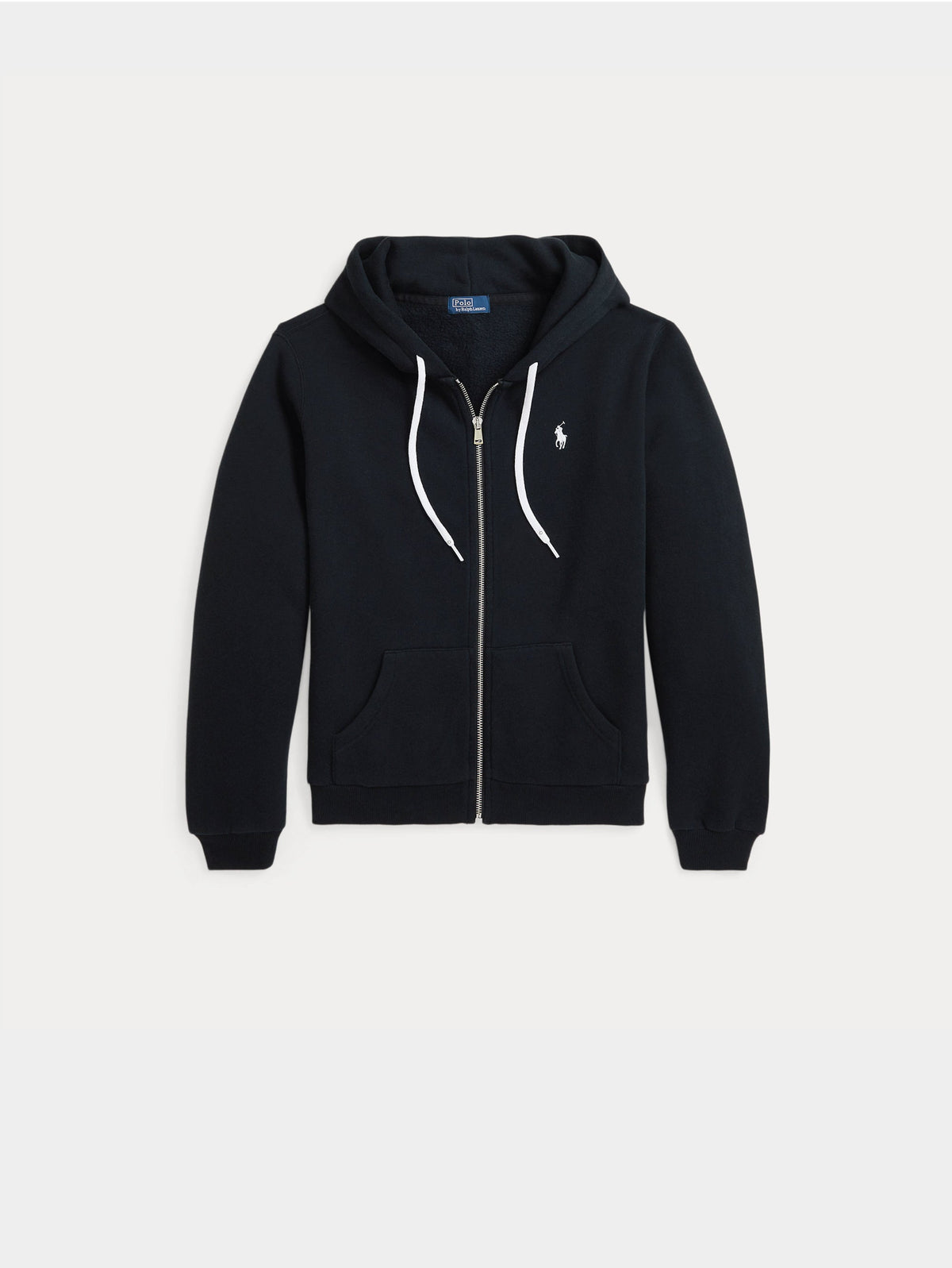 2026 New Arrival Felpa Full Zip con Cappuccio Nero