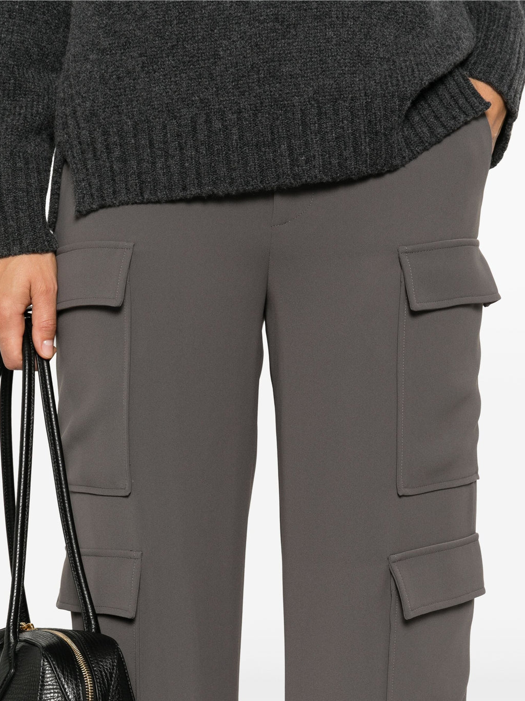 2026 New Arrival Pantaloni Cargo Ampi Pietra