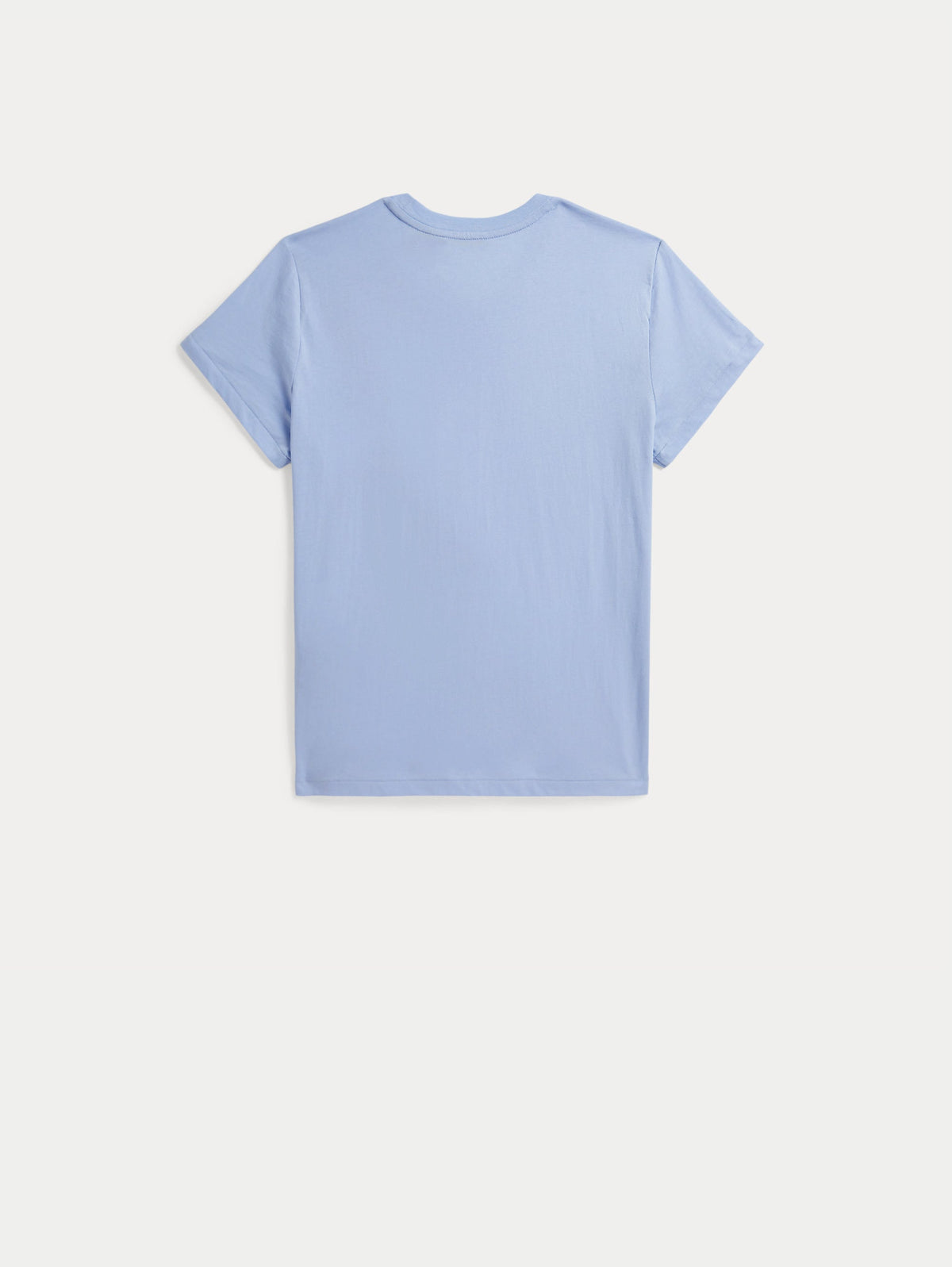 2026 New Arrival T-shirt Girocollo in Cotone Celeste