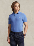 2026 New Arrival Polo in Mesh Slim Fit Blu