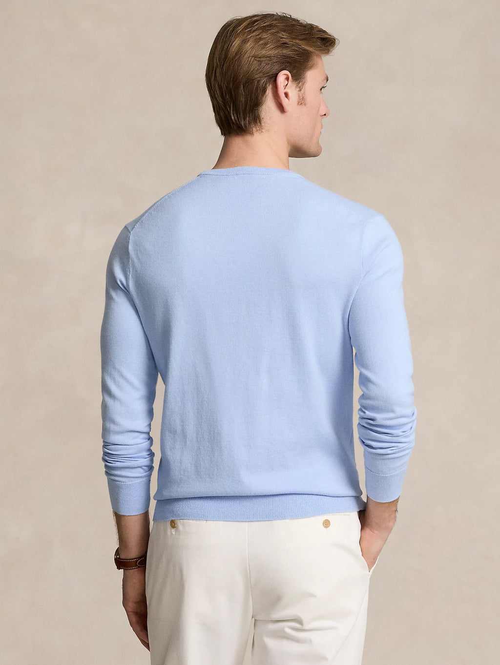 2026 New Arrival Maglia Girocollo con Effetto Texture Cielo