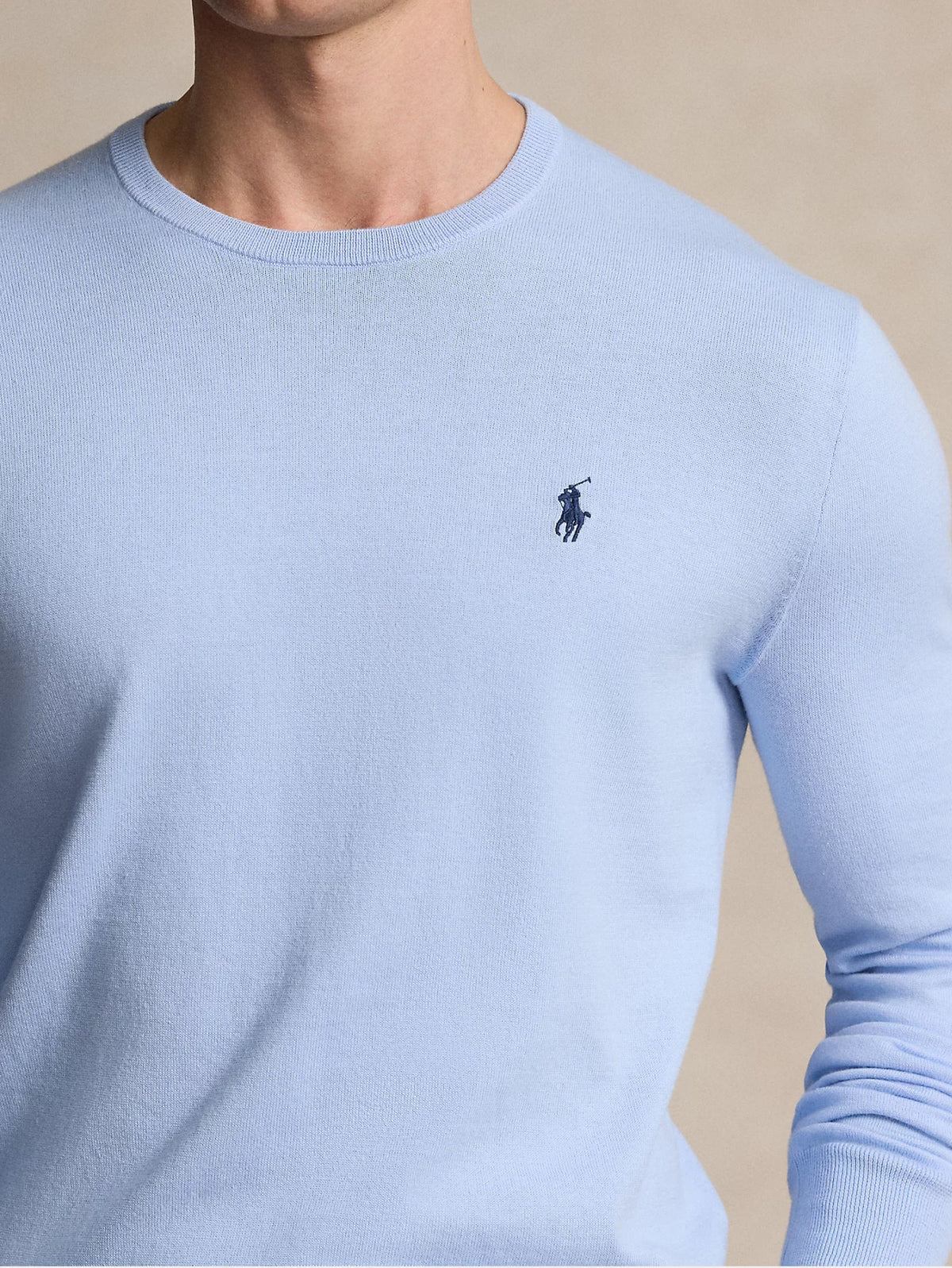 2026 New Arrival Maglia Girocollo con Effetto Texture Cielo