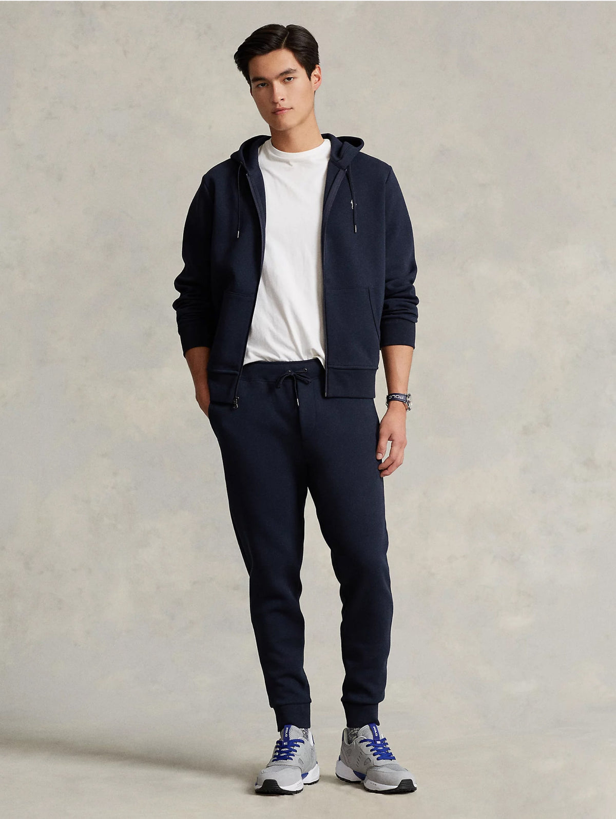 2026 New Arrival Joggers in Maglia Doppia Blu