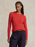 2026 New Arrival Maglia a Trecce in Cotone Ibisco